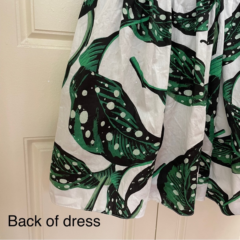 Borgo De Nor Liya Leaf Print Maxi Dress - Picture 16 of 17